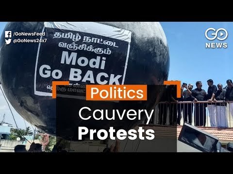TN Protest Over Cauvery Dispute