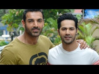 John Abraham and Varun Dhawan at 'Dishoom' Success Bash | SpotboyE