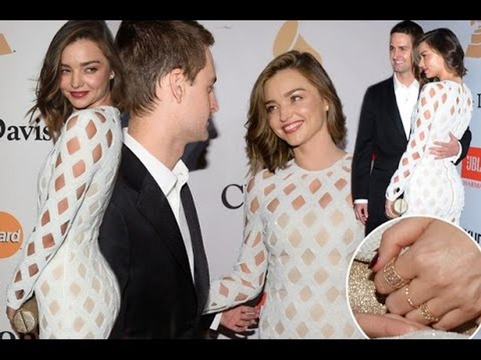 Miranda Kerr and Snapchat founder  Evan Spiegel are ENGAGED!