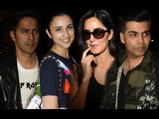 Bollywood stars leave for DREAM TEAM TOUR 2016 | SpotboyE