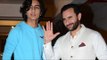Saif Ali Khan poses with son Ibrahim Khan on his 46th Birthday! | Spotted