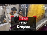 Sarees Folding To Fakes