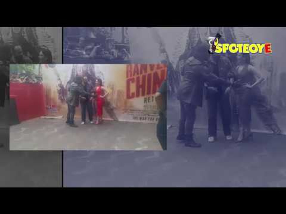 Ranveer Ching AKA Ranveer Singh at the premier of Ranveer Ching Returns | SpotboyE