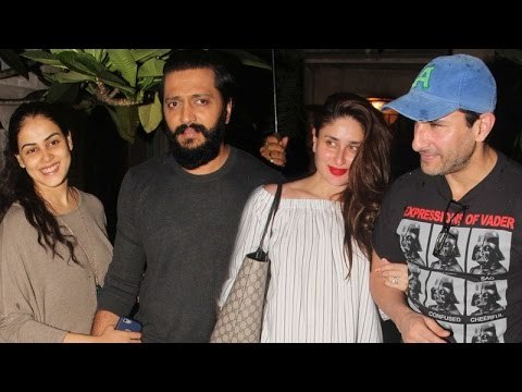 SPOTTED | Riteish Deshmukh and Genelia D'Souza visit Pregnant Kareena Kapoor Khan | Spotted