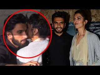 WATCH Deepika Padukone KISSING Ranveer Singh