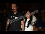 Sanjay Dutt and wife Mantaya Dutt return from Dubai | Spotted | SpotboyE