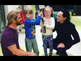 Tom Hiddleston And Chris Hemsworth Are Making Wishes Come True | Hollywood High | SpotboyE