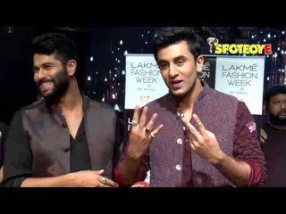 Ranbir Kapoor calls Katrina Kaif his fashion Icon  | LFW 2016 | SpotboyE