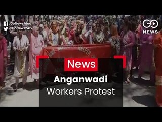 Anganwadi Workers Protest