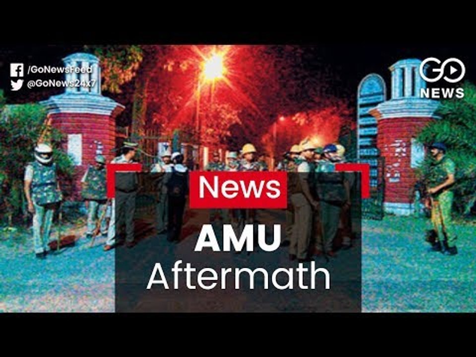 Violent Clashes At AMU