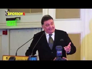 Rishi Kapoor: Media Has The Power To Make Or Break A Person; Film Stars Don’t! | SpotboyE