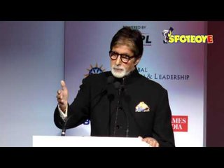 Amitabh Bachchan: Fifty percent of country's strength should be Women | Global Citizen India
