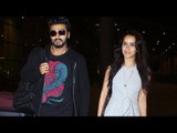 SPOTTED: Arjun Kapoor his Half Girlfriend Shraddha Kapoor and Sofia Hayat at the Airport | SpotboyE