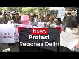 Sterlite Stir Reaches Delhi