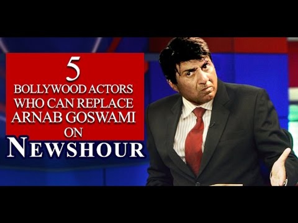 5 Bollywood Actors Who Can Replace Arnab Goswami At Newshour! | SpotboyE