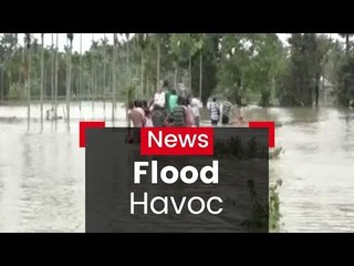Flood Havoc In Assam, Tripura