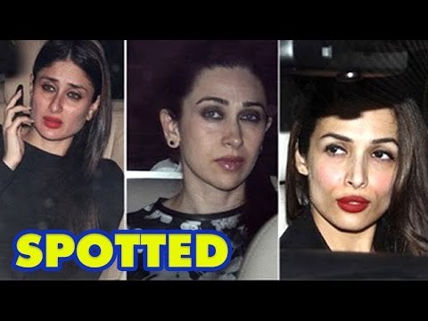 Kareena Kapoor, Karisma Kapoor and Malaika Arora Khan Party at Karan Johar's House | SpotboyE
