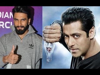 Will Ranveer Singh Replace Salman Khan As Thums Up Brand Ambassador? | Bollywood News