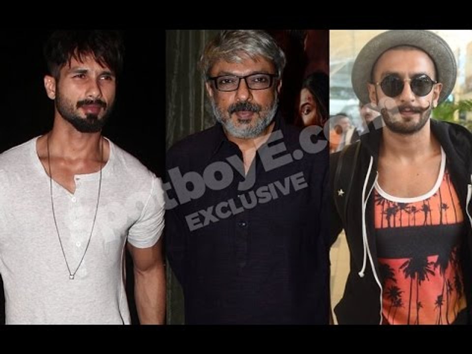 Shahid Kapoor threatens to Quit Padmavati, Bhansali summons feuding stars to save film | SpotboyE