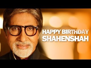 Celebrating Bollywood Legend Amitabh Bachchan's Birthday 🎉