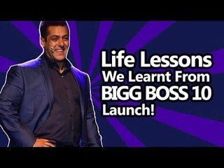 Life Lessons We Learnt From Bigg Boss 10 Launch | SpotboyE