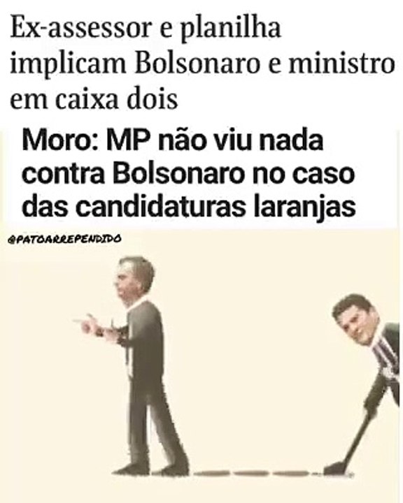SÉRGIO MORO O DEFENSOR DE BANDIDOS KKKKKK!