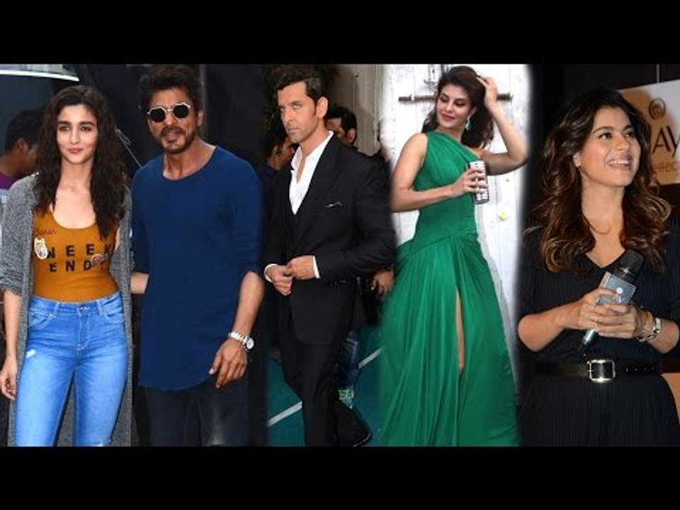 SPOTTED: Shahrukh Khan, Alia Bhatt, Hrithik Roshan, Jacqueline, Kajol at Mehboob Studio | SpotboyE