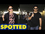 SPOTTED: Anushka Sharma and Sooraj Pancholi at Mumbai Airport | SpotboyE