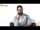 UNCUT- Aamir Khan at the Teaser Launch of Secret Superstar | SpotboyE