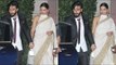 Deepika Padukone and Ranveer Singh Walk hand in hand at the Ambani Party | SpotboyE