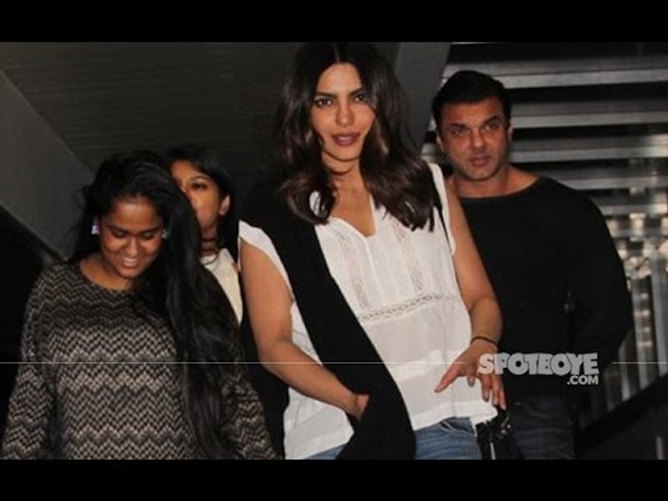 Spotted: Priyanka Chopra Catches up with Arpita Khan Sharma and Sohail Khan for Dinner | SpotboyE