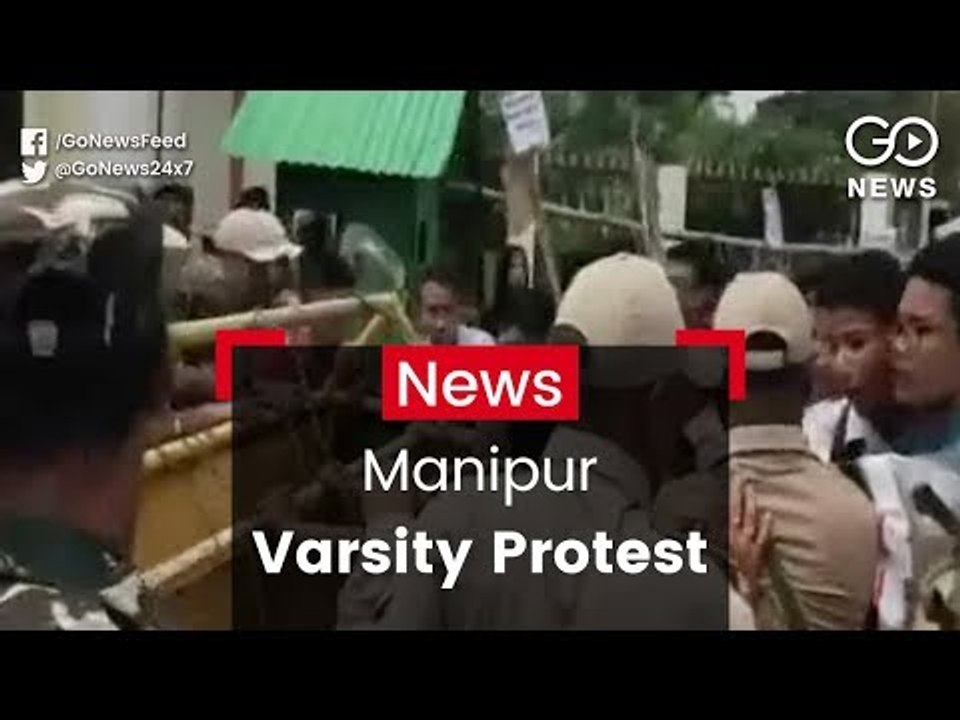 Manipur Varsity Protest