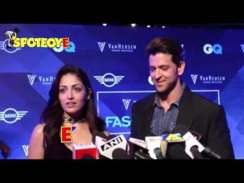 Hrithik Roshan, Pratiek Babbar at Van Heusen and GQ Fashion Nights Part 2 | SpotboyE