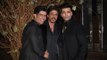 Shahrukh Khan and Karan Johar at Manish Malhotra's Birthday Bash 2016 | SpotboyE