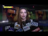 Sana Khan, Gurmeet Choudhary at the Special Screening of Wajah Tum Ho | SpotboyE