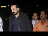 Sanjay Dutt Spotted at the Mumbai Airport while returning from Dubai | SpotboyE