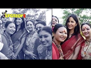 Katrina Kaif Looks Lovely in a Red Saree on ‘Jagga Jasoos’ Sets | SOCIAL BUTTERFLY