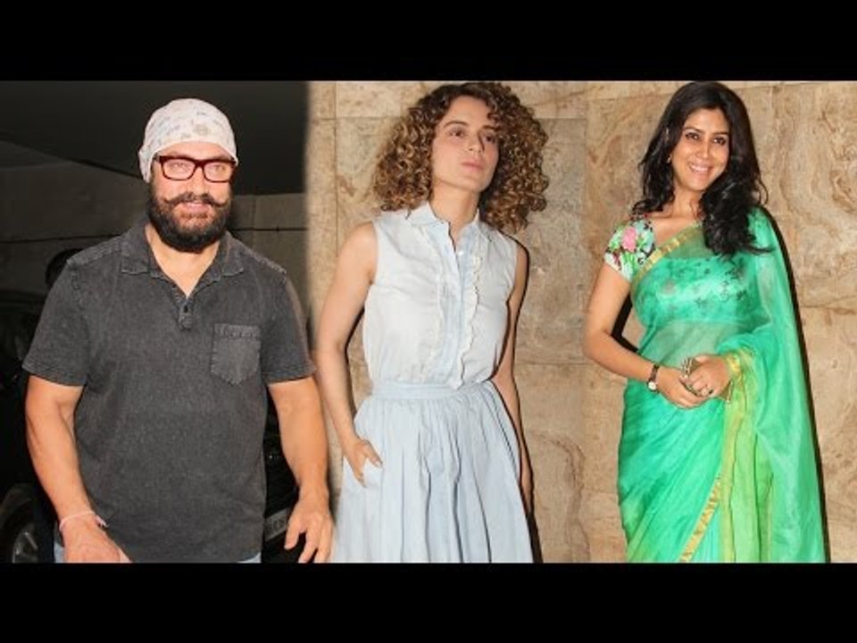 Kangana Ranaut Reviews Dangal | Aamir Khan, Sakshi Tanwar | SpotboyE