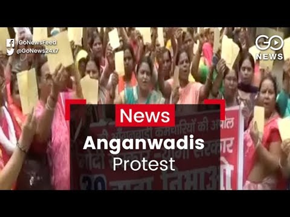 Anganwadi Workers Protest