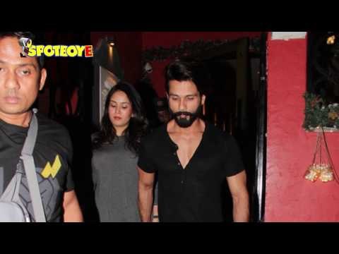 Shahid Kapoor and Mira Rajput Spotted in Bandra | SpotboyE