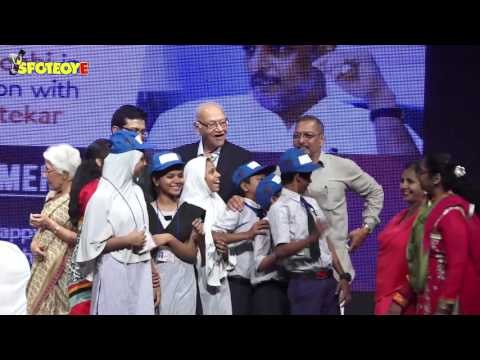 Nana Patekar Being Candid with kids at an Event | SpotboyE