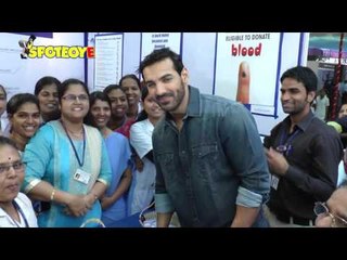 John Abraham At Holy Spirit Hospital For Golden Jubilee Celebration | SpotboyE
