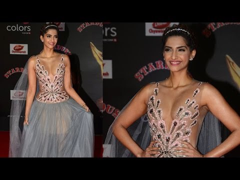 Sonam Kapoor At Sansui Colors Stardust Awards 2016 | SpotboyE