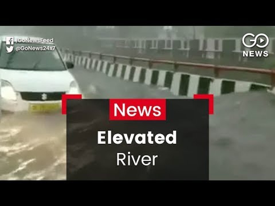 Elevated Road Turns Into River