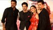 Varun Dhawan, Alia Bhatt, Karan Johar at  Badrinath Ki Dulhania Trailer Launch | SpotboyE
