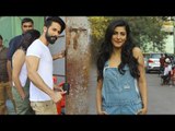 SPOTTED: Shahid Kapoor and Shruti Hassan during an Ad Shoot | SpotboyE