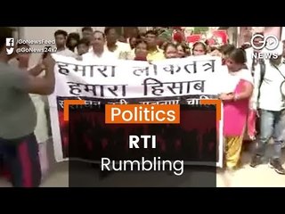 Save RTI Protests Reignite