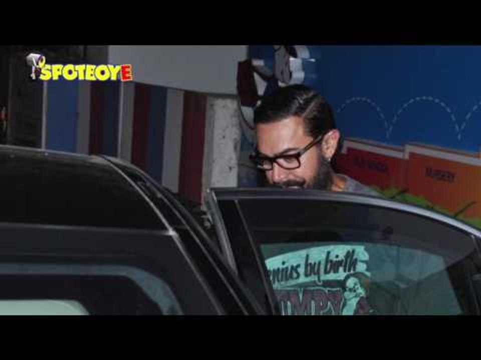 Aamir Khan Spotted Post Spa Session in Bandra | SpotboyE