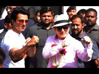 Jackie Chan arrives in India - Gets a traditional Welcome | SpotboyE
