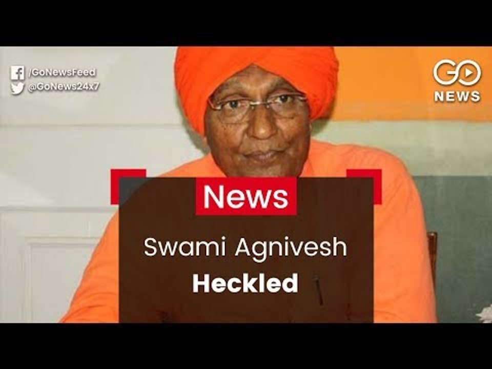 Swami Agnivesh Manhandled